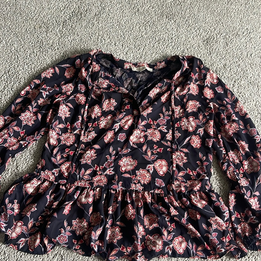 Women’s floral blouse
